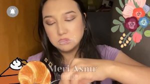 Десерт с розовым кремом      Dessert with rose cream @ By Meri Asmr