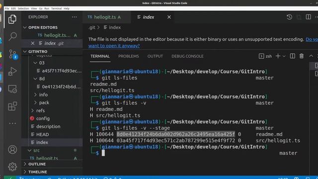 Git Internals - First commit смотреть онлайн