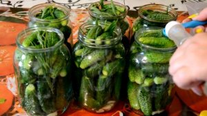 Самые вкусный и надежный рецепт маринованных огурцов !