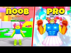 ЭВОЛЮЦИЯ СИЛАЧА НИНДЗЯ в Симулятор КАТАНЫ! Strong Ninja Simulator Roblox