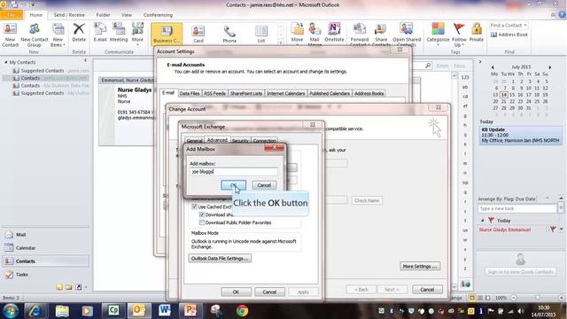 Add Generic Mailbox in Outlook смотреть онлайн