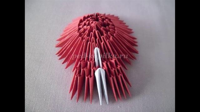 Модульное оригами. Морская звезда. Мастер-класс. смотреть онлайн