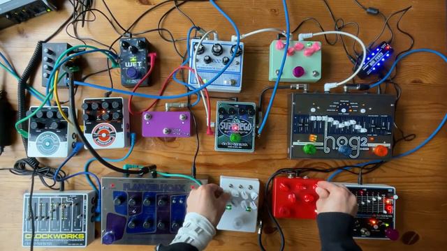 Minimal Ambient (Flanger Hoax, SuperEgo, Hog2, Stereo Wet, Rubberneck, EHX Clockworks, Crash Pad .. смотреть онлайн