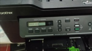 How to reset 'Inkbox Full' notice for printer BROTHER DCP-T720DW