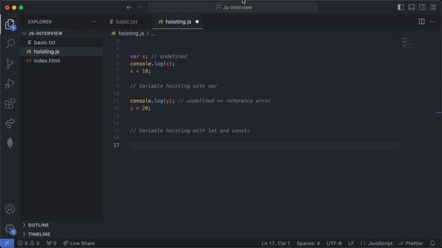 Top JavaScript Interview Questions & Answers | What is Hoisting in JS? | Codehunting
