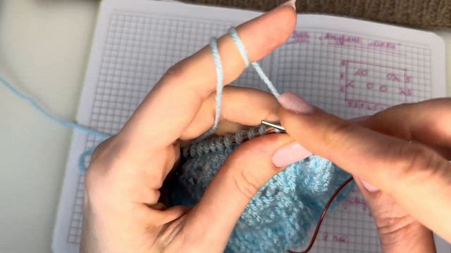 Узор "Ажурные лапки". Простой, но эффектный. смотреть онлайн