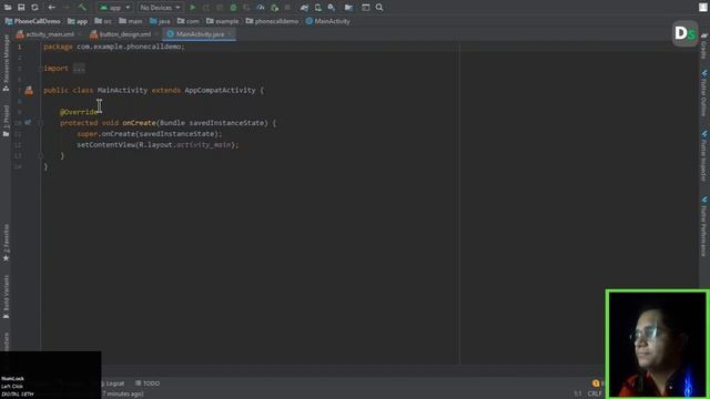 PHONE CALL / DIRECT CALL -Android Studio | Android Development Tutorial | Digital Seth | HINDI/URD смотреть онлайн