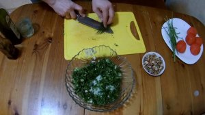 Салат «Гавурда»  Турецкий Рецепт - (Gavurdağı Salatası) - турецкая кухня ( Как готовить )