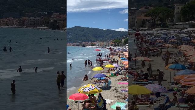 19 августа, отдых на море в Алассио, туризм Италия ??