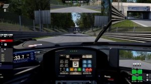 Новичок в #ACC - И вот надо было оно тебе ? | Monza | Moza R5 | WFHD | TrackIR