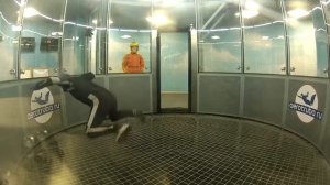 Спортивная тренировка в аэротрубе