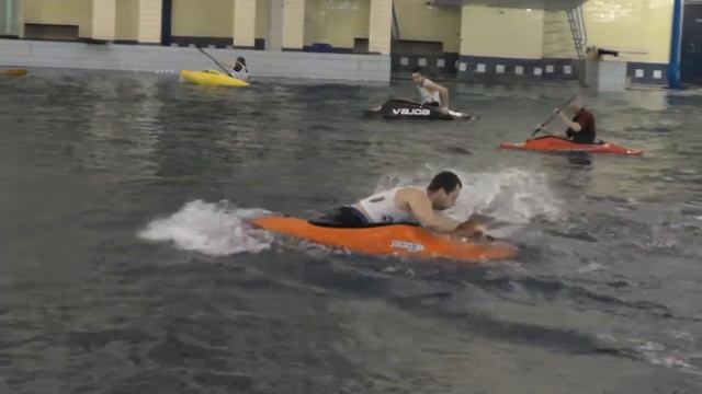 Открытый Кубок Москвы по фристайлу на гладкой воде 2014: Вадим Лебедков, 1-е место К1М смотреть онлайн