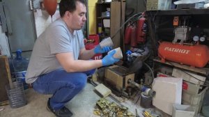 Как расплавить латунь в газовом горне