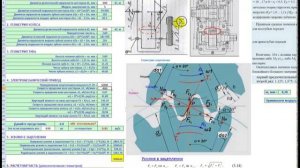 КПД эвольвентного прямозубого зацепления. (Excel-калькулятор).