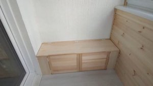 Балкон,вагонка,ящик,стол,подоконники...