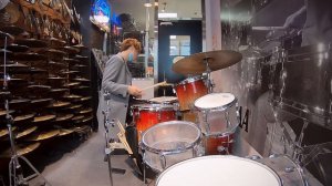 Yamaha PHX Phoenix Japan Drum Kit (Quick Demo)