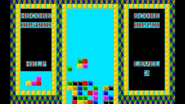 Вектор-06Ц, игра Columns (1991)