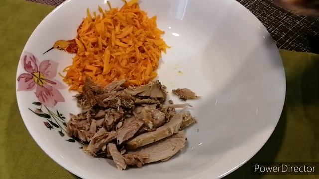 Простой, Но Очень Вкусный Салат С Фасолью И Сухариками/Мясной Салат С Фасолью/Салат На Праздник