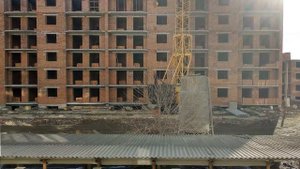 Time Lapse строительство многоэтажного дома