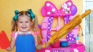 Плей До Кухня ГОТОВИМ ЕДУ для Куклы Беби Элайв Видео для Детей про еду с Play Doh Игры для Малышей