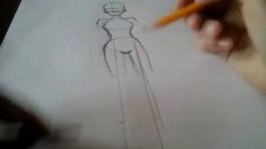 Как нарисовать тело  " Аниме"