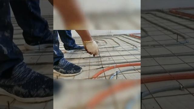 Крутая технология устройства стяжки! ТЁПЛЫЙ ПОЛ! (Floor repair)