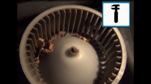 Чистка вентилятора печки в Хендай Гетц.