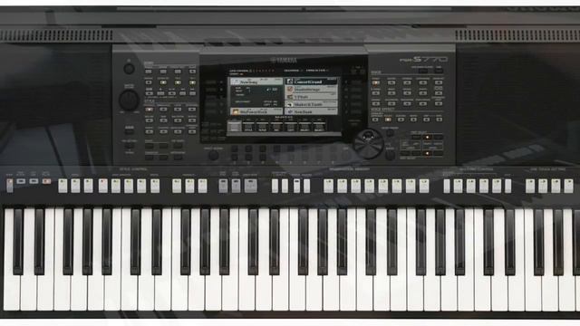 YAMAHA PSR S770 programado con ritmos y samples смотреть онлайн