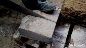 ОПИЛКОБЕТОН И ПЕНОБЛОК ТЕСТ.OPILKOBETON AND FOAM CONCRETE BLOCK TEST.