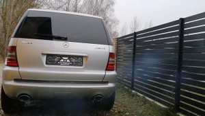 Mercedes Benz W163 ML55  sound