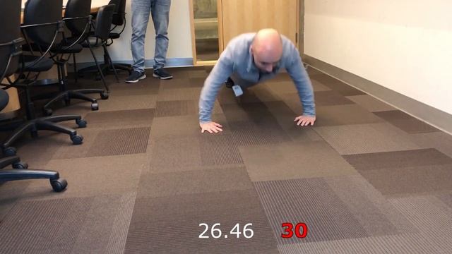 Максимум отжиманий за одну минуту - Вторая попытка! смотреть онлайн