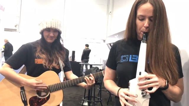 GO:MIXER by Roland at CES 2017 with AEROPHONE смотреть онлайн