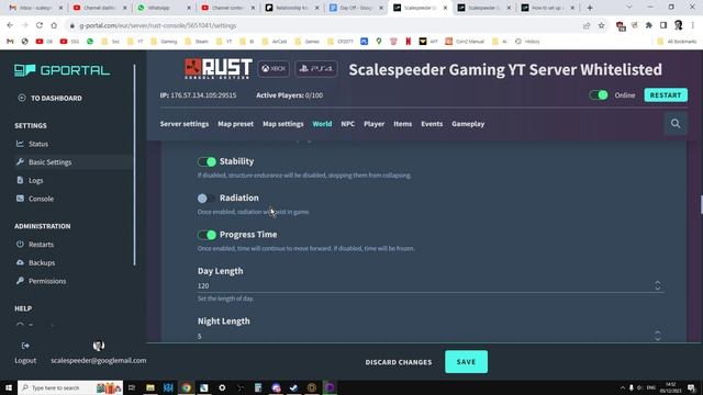 How To Setup Your GPortal Rust Console Community Server For An Unlimited Crafting Building Sandbox смотреть онлайн