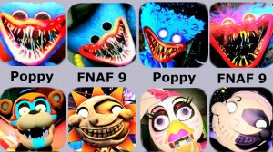 Poppy Playtime VS FNAF 9 Security Breach - Кто лучше