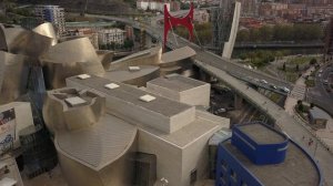 Museum Guggenheim - Bilbao - Spain. Bird view!