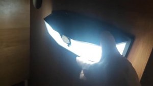 Приехали навороченные уличные светильники с AliExpress с датчиками света и движения на 308 LED