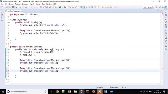 Multi Threading in Java