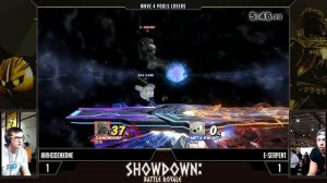 Showdown Battle Royale WAVE 4 POOLS LOSERS - Xane (Meta Knight) vs E-Serpent (Ganondorf)