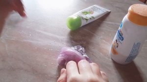 Размягчение слайма/покупной слайм!!