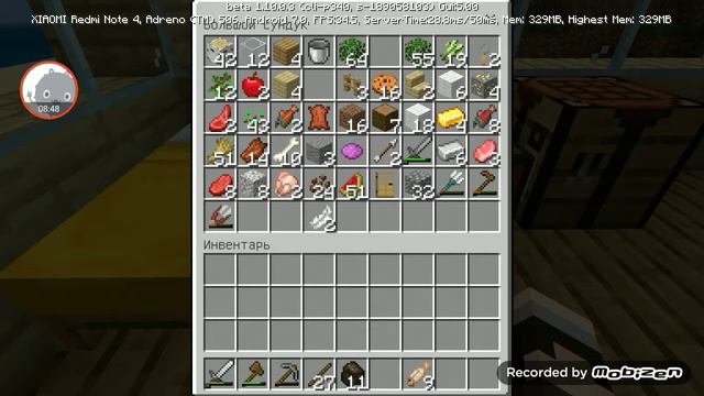 Сделала арбалет! Майнкрафт смотреть онлайн