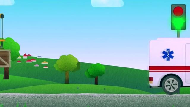 Машинки для детей: Пожарная, полицейская и другие машины смотреть онлайн