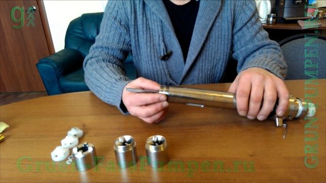 Бочковой насос - сборка трубы NIRO радиальное колесо