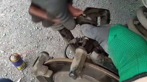 Замена задних тормозных колодок, на Форд Галакси, Шаран, Сеат, Ауди 100...