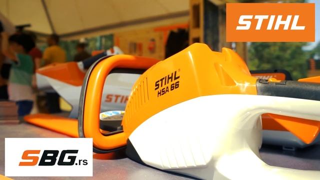 STIHL HSA 66 Trimer za Živu Ogradu смотреть онлайн