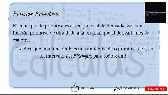 Cálculo Integral - Teorema Fundamental del Cálculo (10) смотреть онлайн