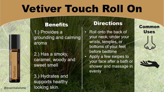 doTERRA Vetiver Touch Benefits and Uses смотреть онлайн