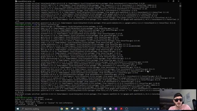 Setup WSL2 for TensorFlow Machine Learning. смотреть онлайн