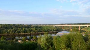 Мстинский Мост. Деревня у реки Мста.