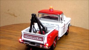 Custom Lighted 55 Chevy Tow Truck Olympic logo