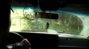 Дорога на озеро Кирек